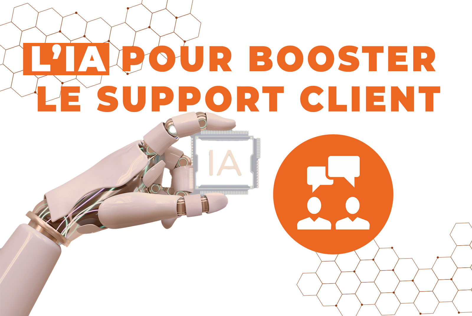 IA conversationnelle support client
